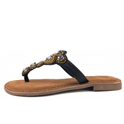 Queens Pantolette in black Queens Pantolette in black