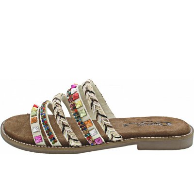 Queens Pantolette in off white Queens Pantolette in off white
