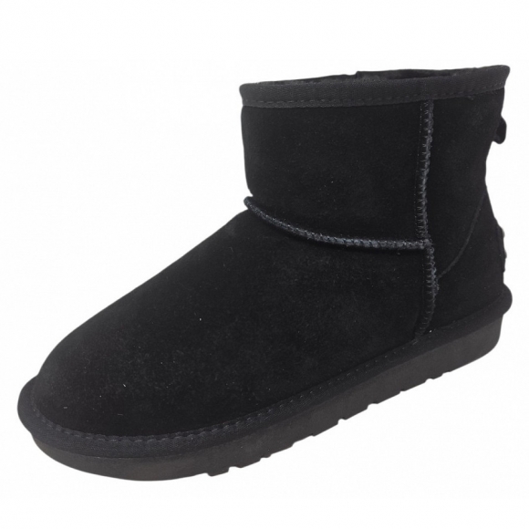 Queens Stiefel in schwarz