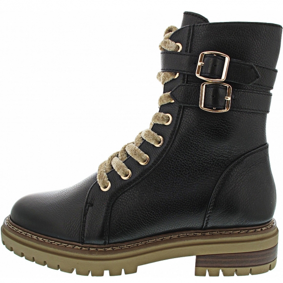 regarde le ciel Schnürstiefel in black
