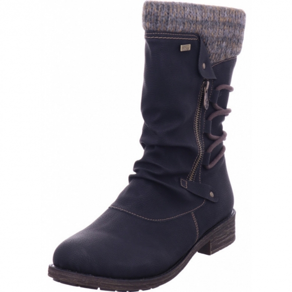 Remonte Stiefel in schwarz