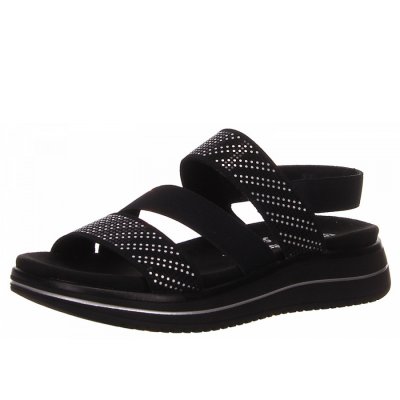 Remonte Sandalette in schwarz kombi. Remonte Sandalette in schwarz kombi.