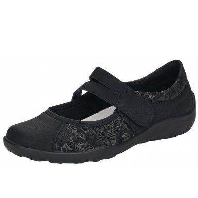 Remonte Ballerina in schwarz schwarz Remonte Ballerina in schwarz schwarz