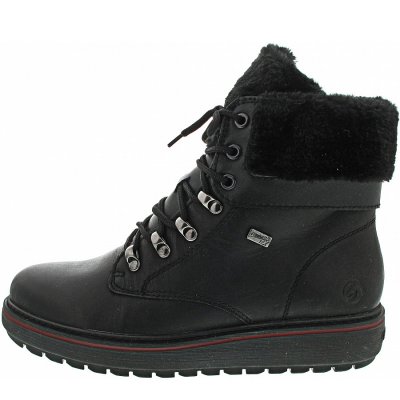 Remonte Schnürstiefel in schwarz Remonte Schnürstiefel in schwarz