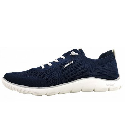 Remonte Slipper in blau kombi 14