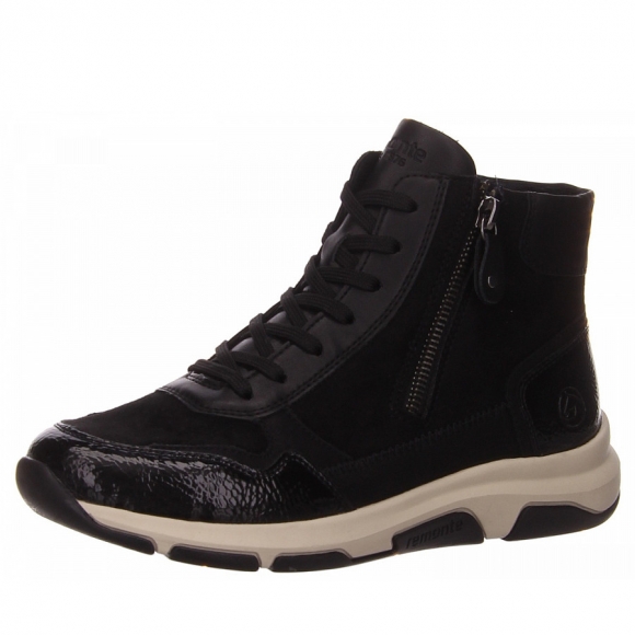 Remonte Stiefelette in schwarz