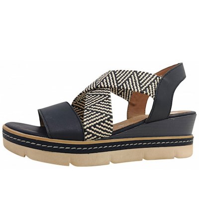 Remonte Sandalette in schwarz kombi 03 Remonte Sandalette in schwarz kombi 03