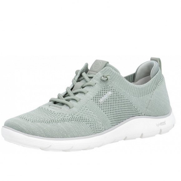 Remonte sportlicher Schnürer in mint lindgrün
