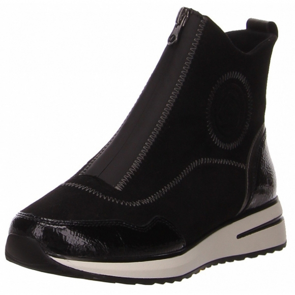 Remonte Stiefelette in schwarz