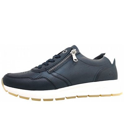 Remonte sportlicher Schnürer in nightblue/weiß 14