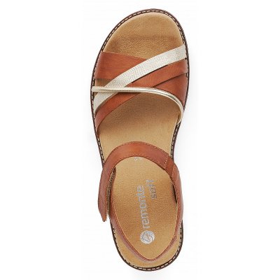 Remonte Sandale in cayenne/lightgold