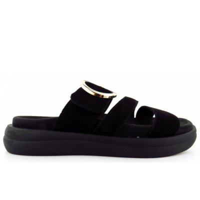 Remonte Pantolette in schwarz Remonte Pantolette in schwarz