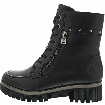 Remonte Schnürstiefel in schwarz