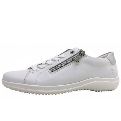 Remonte sportlicher Schnürer in weiss/ice 81