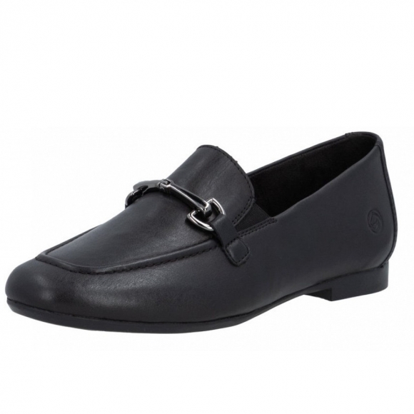 Remonte Slipper in schwarz schwarz