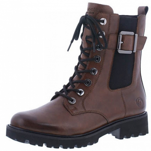 Remonte Schnürstiefel in braun
