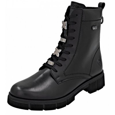 Remonte Schnürstiefel in schw/schw