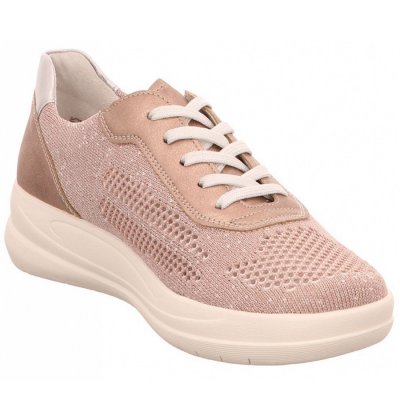 Remonte Sportliche Schnürer in rose-silver/rose/silver