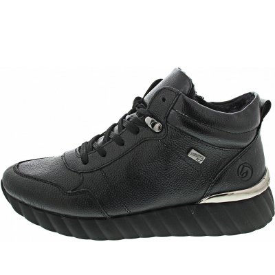 Remonte Schnürstiefel in schwarz