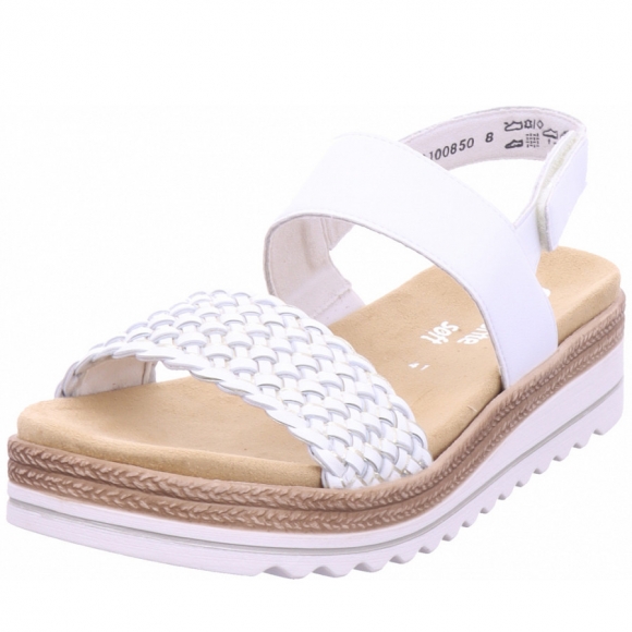 Remonte Sandalette in cremeweiß