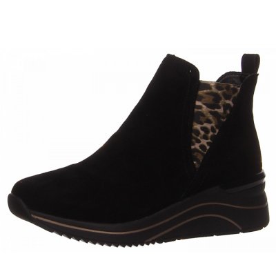 Remonte Stiefelette in schwarz