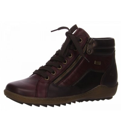 Remonte Stiefelette in dunkelrot