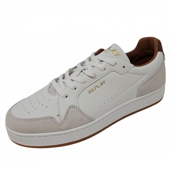 REPLAY Smash Fine 2 Sneaker in white kombi