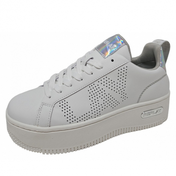 REPLAY Epic High RBJ Sneaker in white
