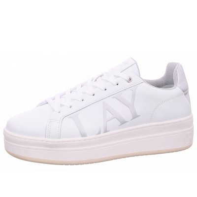 REPLAY Camden Look Sneaker in 081 white silver REPLAY Camden Look Sneaker in 081 white silver