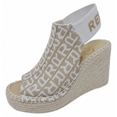REPLAY Jess Tyne Mono Sandalette in beige white