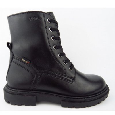 Richter Glattleder Stiefelette in BLACK