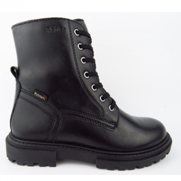 Richter Glattleder Stiefelette in BLACK