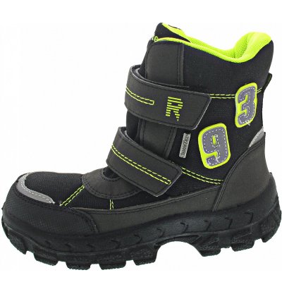 Richter Klettstiefel in black-neon yellow