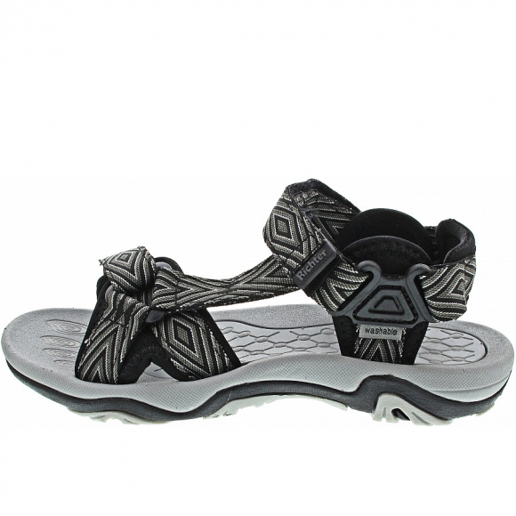 Richter Sandalette in black-vulcano