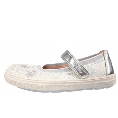 Richter Spangenballerina in 0101 white/ silver