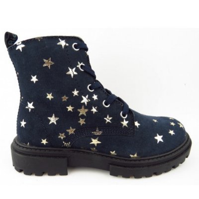 Richter Velour atlatik stars Stiefelette in ATLANTIC(PRINT STARS