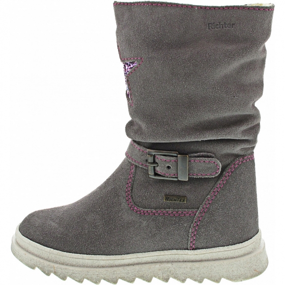 Richter Schaftstiefel in ash/violet