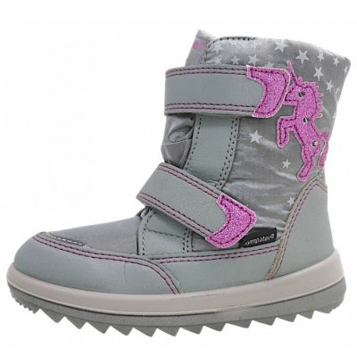 Richter Klettstiefel in Iron/rosette/silver