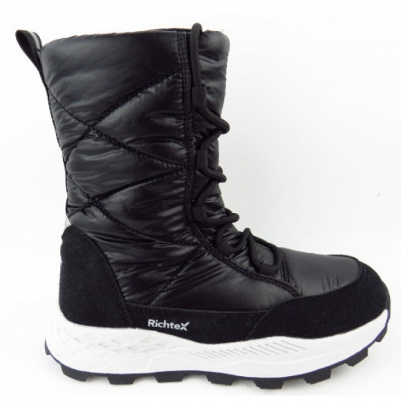 Richter Textil schwarz WF TEX Boots in BLACK