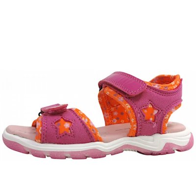 Richter Sandale in Fuchsia/Peach
