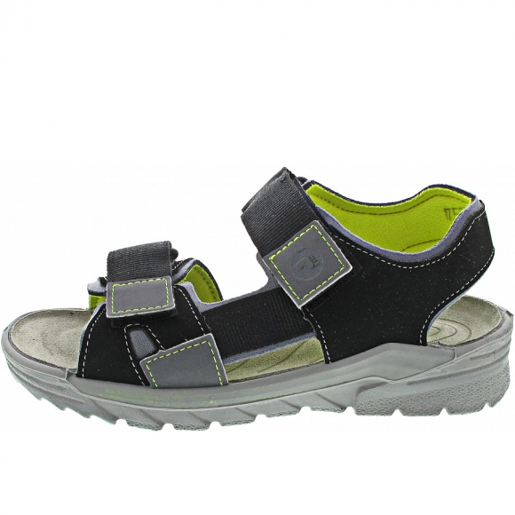 Ricosta Tapan Sandale in schwarz-grau