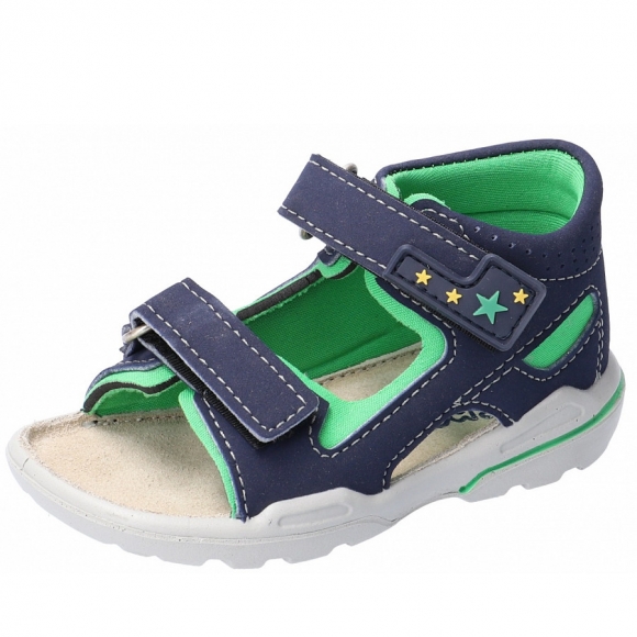 Ricosta Manto Sandale in nautic neongrün