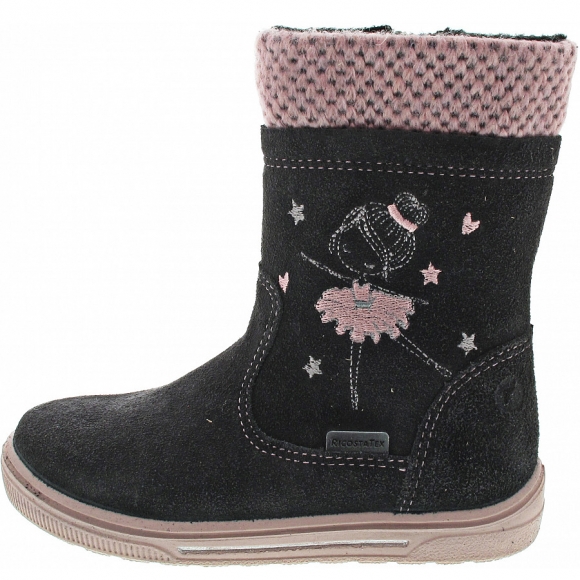 Ricosta SWEET Stiefel in asphalt/rose