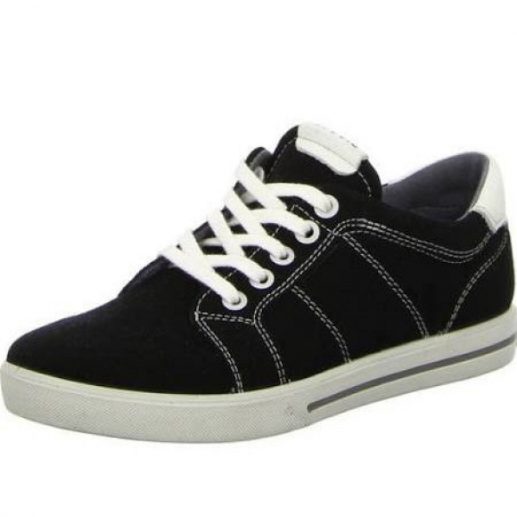 Ricosta Roy schwarz Sneaker in schwarz