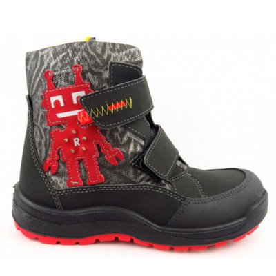 Ricosta Roc- anthr./silber Stiefel in schwarz