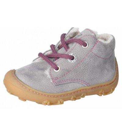 Ricosta Colin Halbschuh in graphit rosa Lammwolle