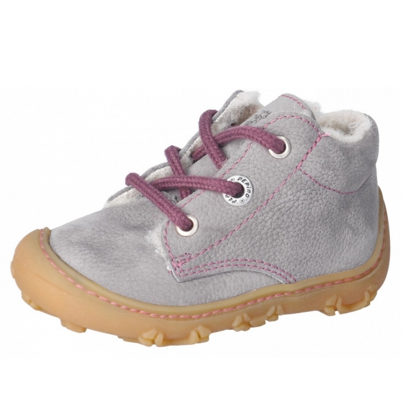 Ricosta Colin Halbschuh in graphit rosa Lammwolle