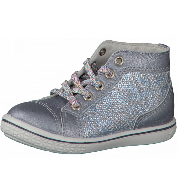 Ricosta LENIE Lauflernschuhe in silber/jeans