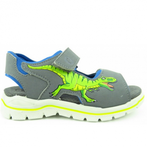 Ricosta SAURUS grapit M Blink Sandale in graphit/azur