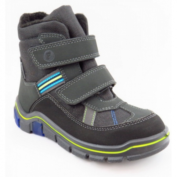 Ricosta GABRIS Weit Klettstiefel in 2 grigio/carbon